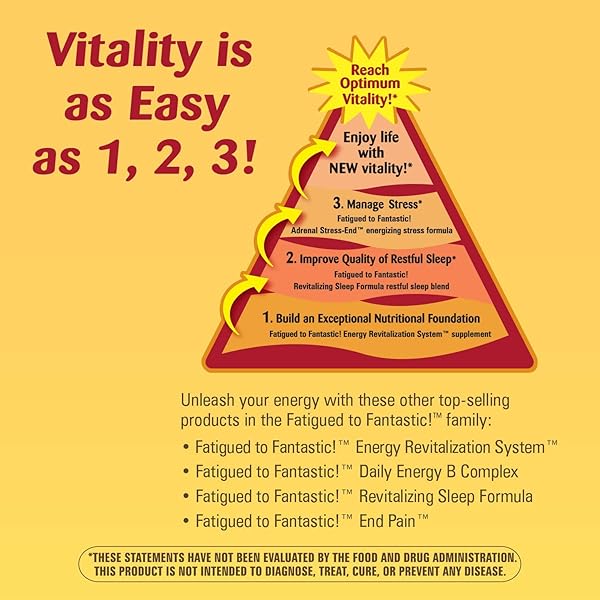 NATURE’S WAY FATIGUED TO FANTASTIC! ADRENAL STRESS END, STRESS-RELATED FATIGUE SUPPORT*, 60 COUNT