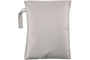 babeine Waterproof Travel Wet Dry Bag for Baby Cloth Diapers, Swimsuit, Pump Parts, Pool, Gym Clothes, Toiletry, Strap to Stroller, Daycare,Food Storage and Wet Clothes P15-U