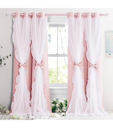 Cortinas Opacas De Paisaje De Bosque De Cerezo, Tratamiento De Ventanas Con Patrón De Bosque De Cerezo Tratamiento De Ventanas Con Patron De Bosque De Cerezo En Blanco Y Negro Rojo Cortinas De