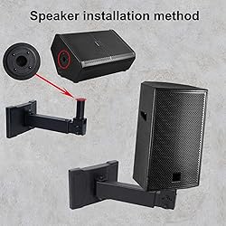 Howonder HD-339 Heavy Duty Speaker Wall Mounts,Hold