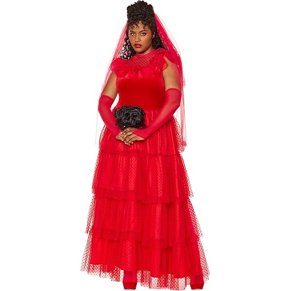 Amazon.com: Spirit Halloween Beetlejuice Adult Lydia Deetz Short Wedding  Dress Costume | Officially Licensed | Horror | Beetlejuice Costume - Xs :  Clothing, Shoes & Jewelry