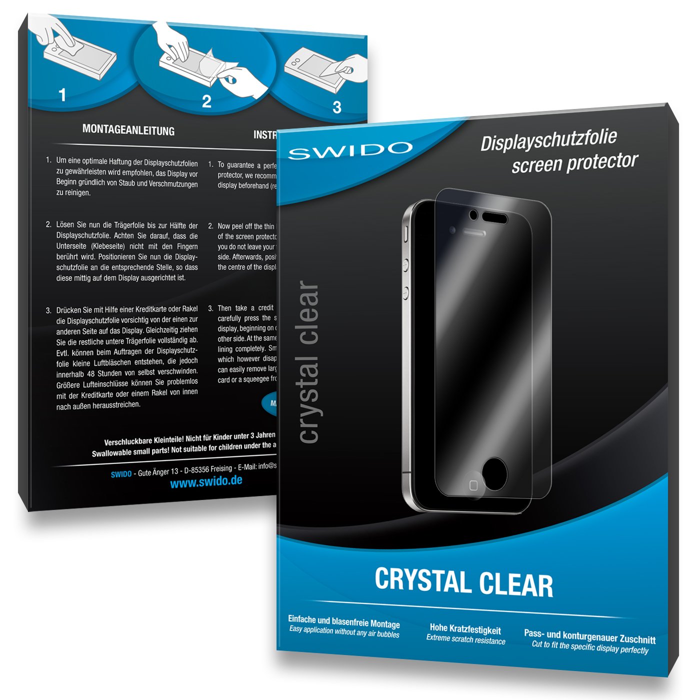 SWIDO Screen Protector for Garmin nüvi 2567LMT / 2567 LMT - Premium Quality - Made in Germany