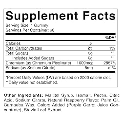 Vitamatic Chromium Picolinate 1000 mcg - 90 Gummies