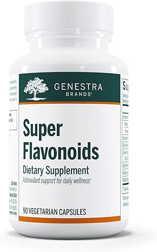 Genestra Brands - Super Flavonoids - Bioflavonoids and Green Tea Extract as Antioxidants for Good Health* - 90 Capsules