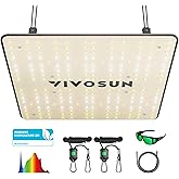 VIVOSUN VS1000 LED Grow Light with Samsung LM301 Diodes & Sosen Driver Dimmable Lights Sunlike Full Spectrum for Indoor Plant