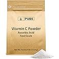 PURE ORIGINAL INGREDIENTS Vitamin C Powder (4 oz) Ascorbic Acid, Non GMO, Dietary Supplement