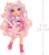 Rainbow High Bella Pink 23cm Junior High Rock Band Doll with Bass Guitar view 5