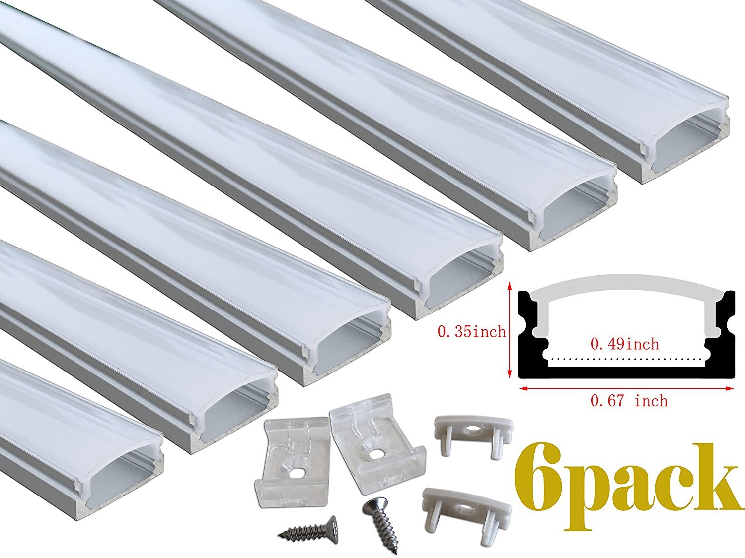 Muzata Led Channel System | How to choose and install LED channel – TLWK