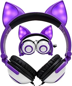 casque audio lumineux