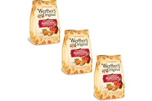 Smiling Sweets Werther's Original Maple Creme Soft Caramels, Maple Creme Werther's, Perfect for Any Season, Individually Wrapped and Delicious (Pack of 3-3) bags