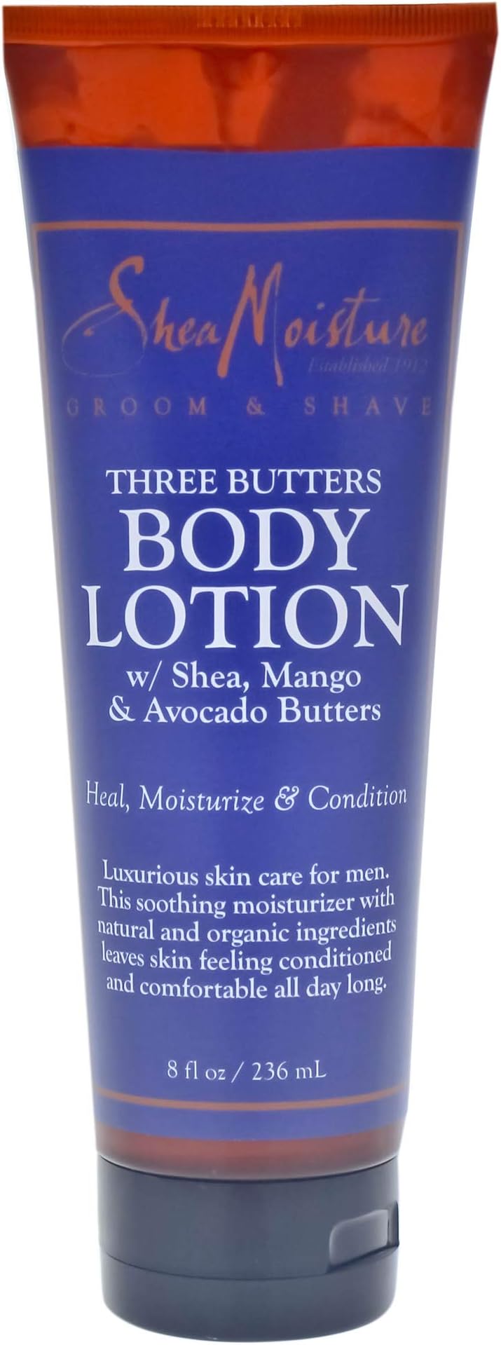 Shea Moisture Three Butters Body Lotion 8 Oz Dry Rough Skin Eczema Psoriasis
