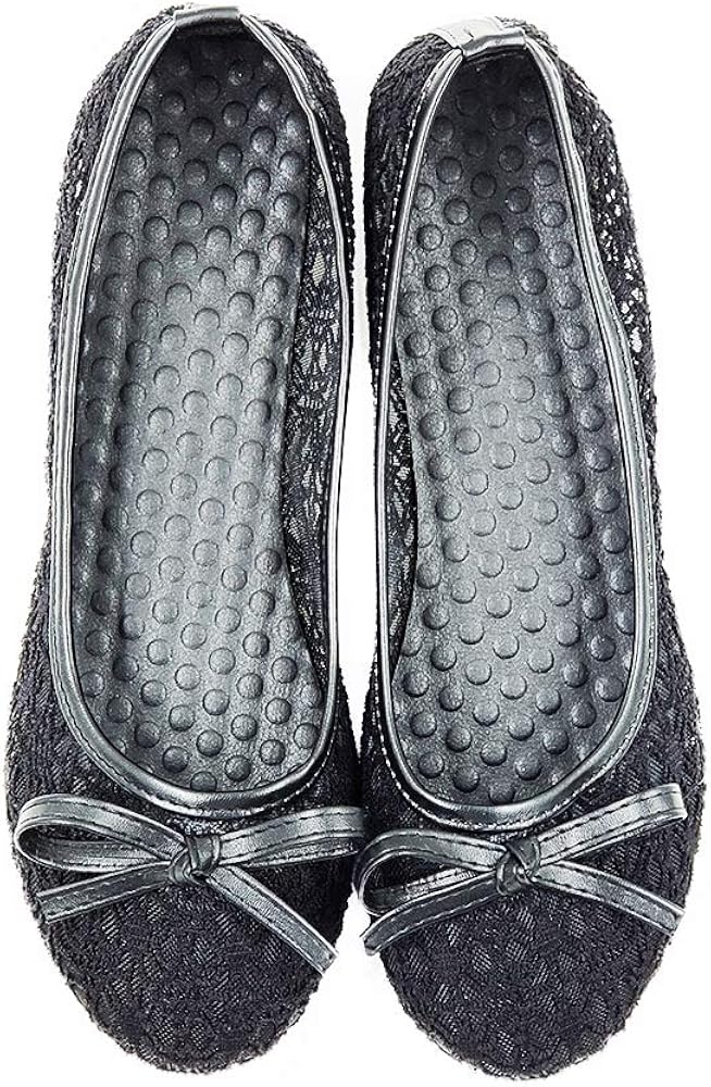 comfortable white flats