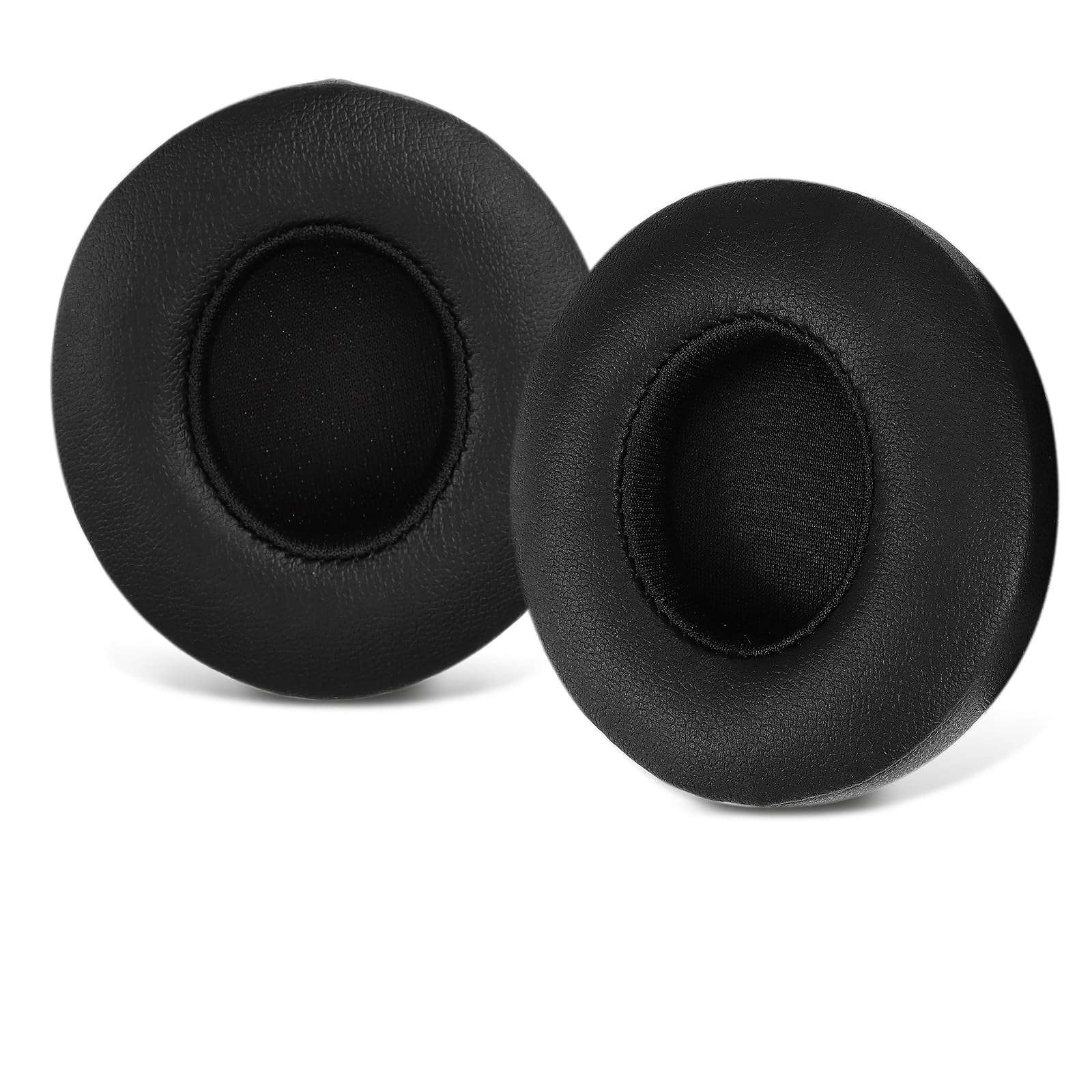 Sinowo Ear Pads, Replacement Earpads Compatible for Beats Solo 2.0/3.0 Wireless Headphones,Ear Cushions with Noise Isolation Memory Foam,Soft Protein Leather（Black）