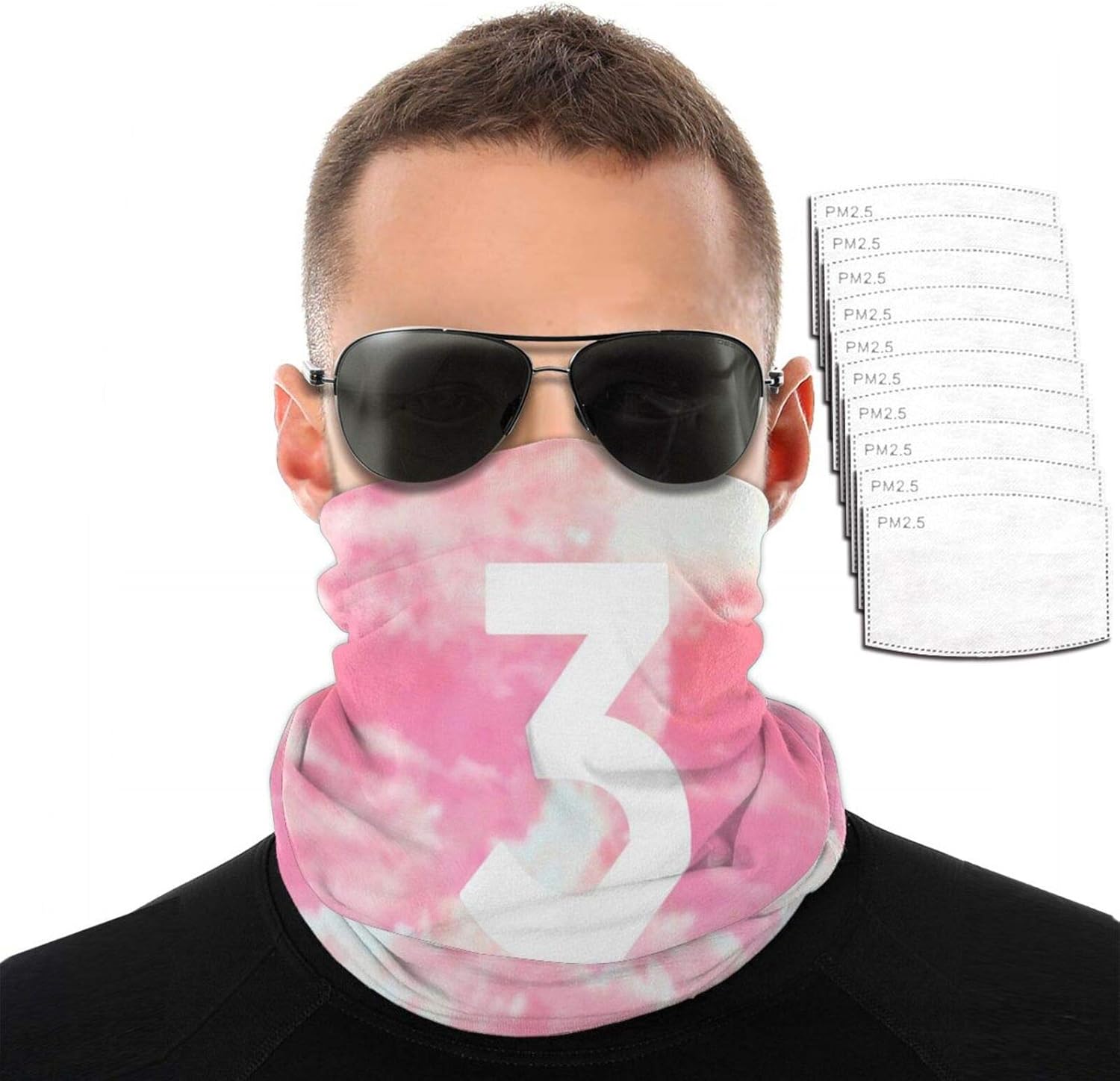 Chance The Rapper Face Mask Cold Weather Balaclava Ski Mask, Bib