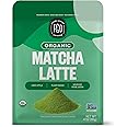 FGO Organic Matcha Latte Powder, 4 Ounce Resealable Bag, Japanese Matcha with Organic Cane Sugar, Lightly Sweetened, Packaging May Vary (Pack of 1)