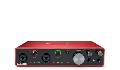 Focusrite Scarlett 8i6 3rd Gen USB Audio Interface 24-bit 192kHz Air