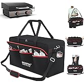 22 Inch Griddle Cover Carry Bag for Blackstone 1813 22 Inch Grill Table Top Griddle with Hood Lid, Fits Blackstone 22" Grill 