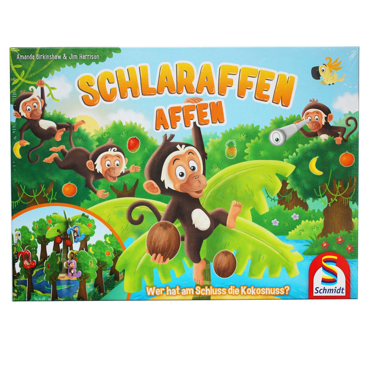 Schmidt Spiele 40552 "Monkeys - Schlaraffen Affen Game