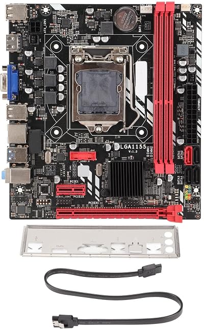 ciciglow B75M ATX Motherboard LGA 1155 DDR3 SATA3 VGA HDM 16GB PCIE