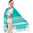 HalleluYAH King Solomon Tallit Prayer Shawl 72"x 22" with Bag | Designed in Israel