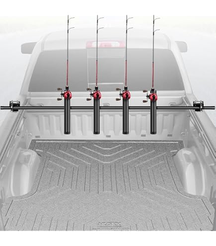 Fish N Mate 15-Degree Offset 6-Holder Rod Rack : Sports & Outdoors