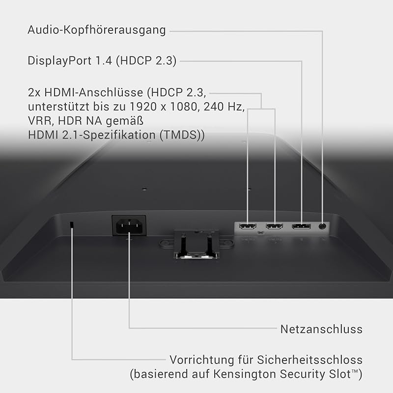 24 Gaming Monitor - SE2426HG, Full HD (1920x1080), 240Hz, Fast IPS