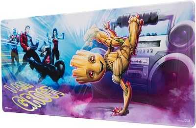 Tapete de Secretária Marvel Groot - Tapete de Rato XXL