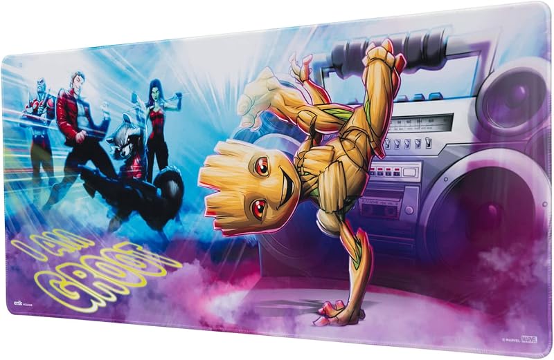 Tapete de Secretária Marvel Groot - Tapete de Rato XXL