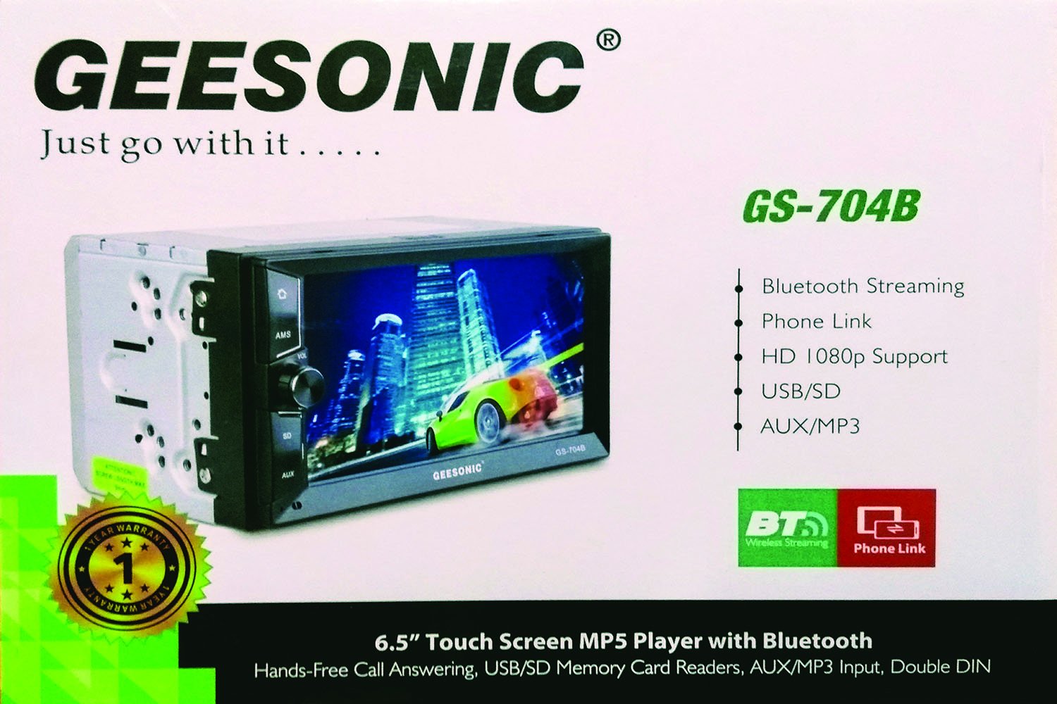 geesonic car subwoofer