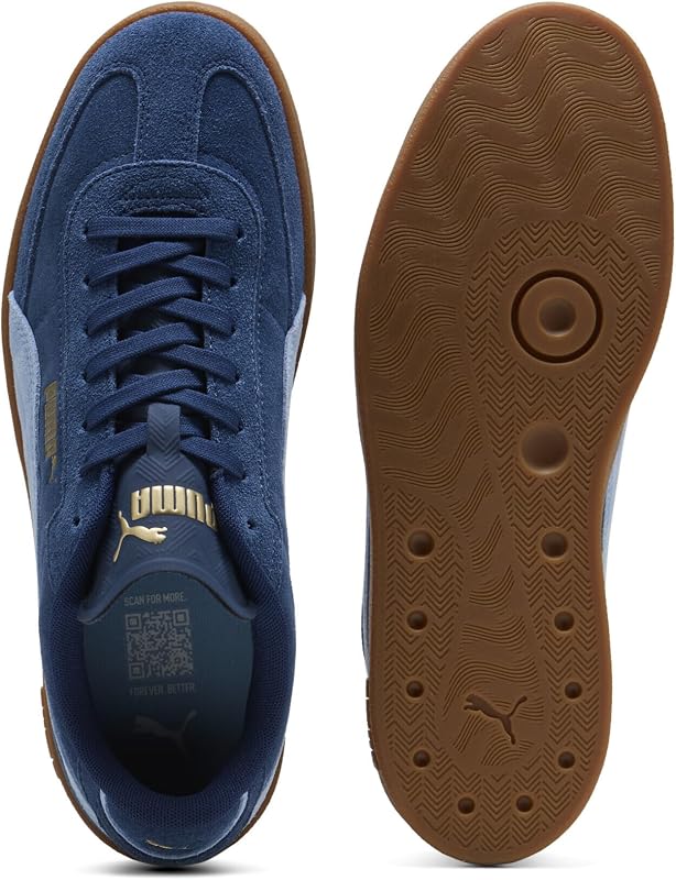 Sneakers en Daim Club II Era Unisexe 47, Persian Blue Guppy