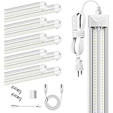 ELEKICO 8' Led Shop Lights,Super Bright 19500LM 100W 5000K 8FT Led Shop Light, Linkable 8FT Garage Ceiling Lights for Garage Ceiling Workshop Warehouse