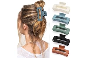 5 Pcs Hair Claw Clips-Nonslip Large Claw Clip Strong Hold Hair Clips Suitable for Women Fashion Hair Styling Accessories