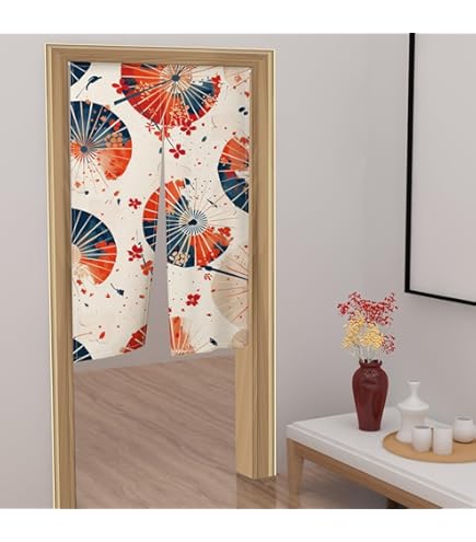 Amazon.com: MYRU Wave Noren Japanese Curtain Noren Japanese