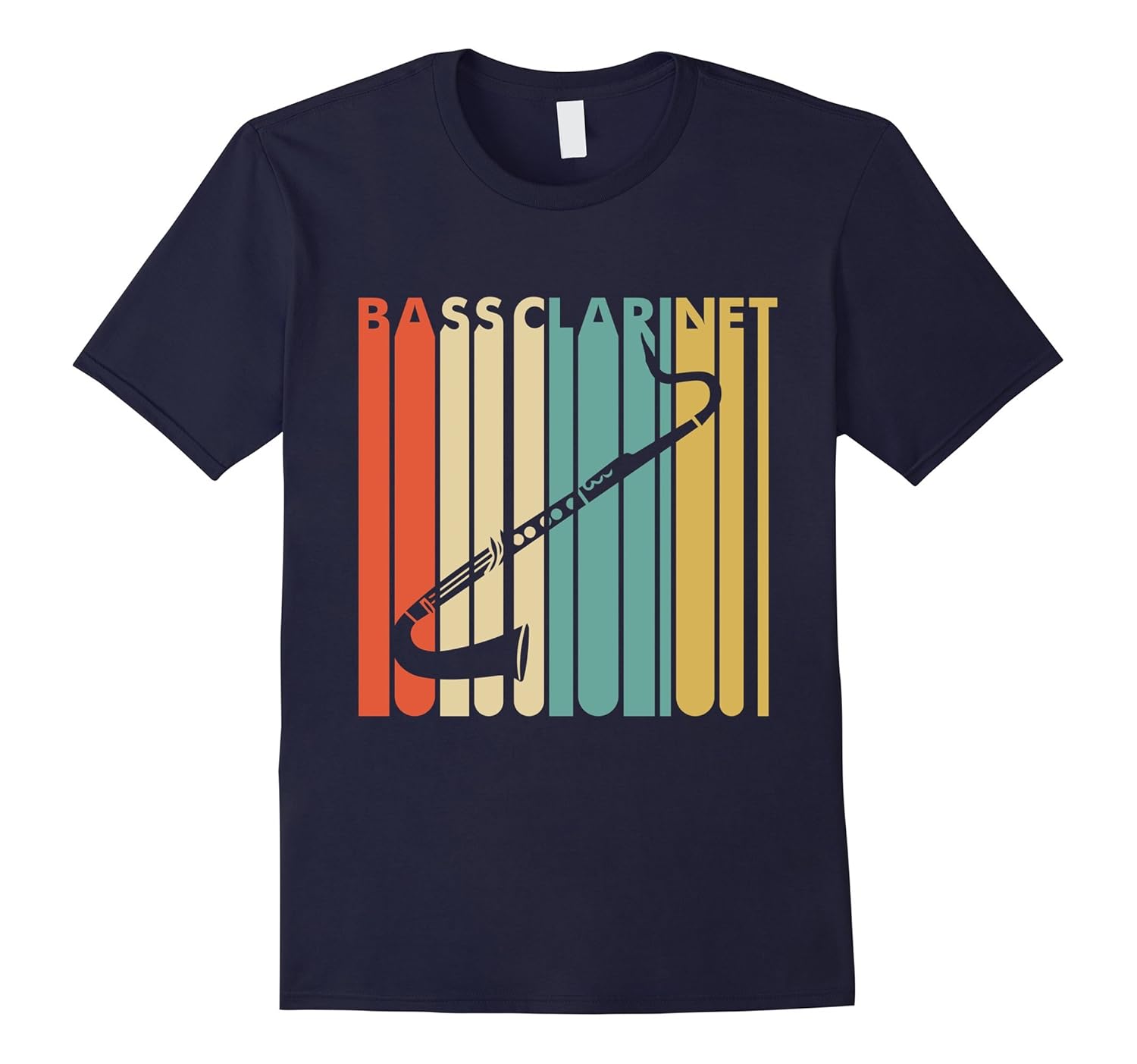 Vintage Style Bass Clarinet T shirt-ANZ