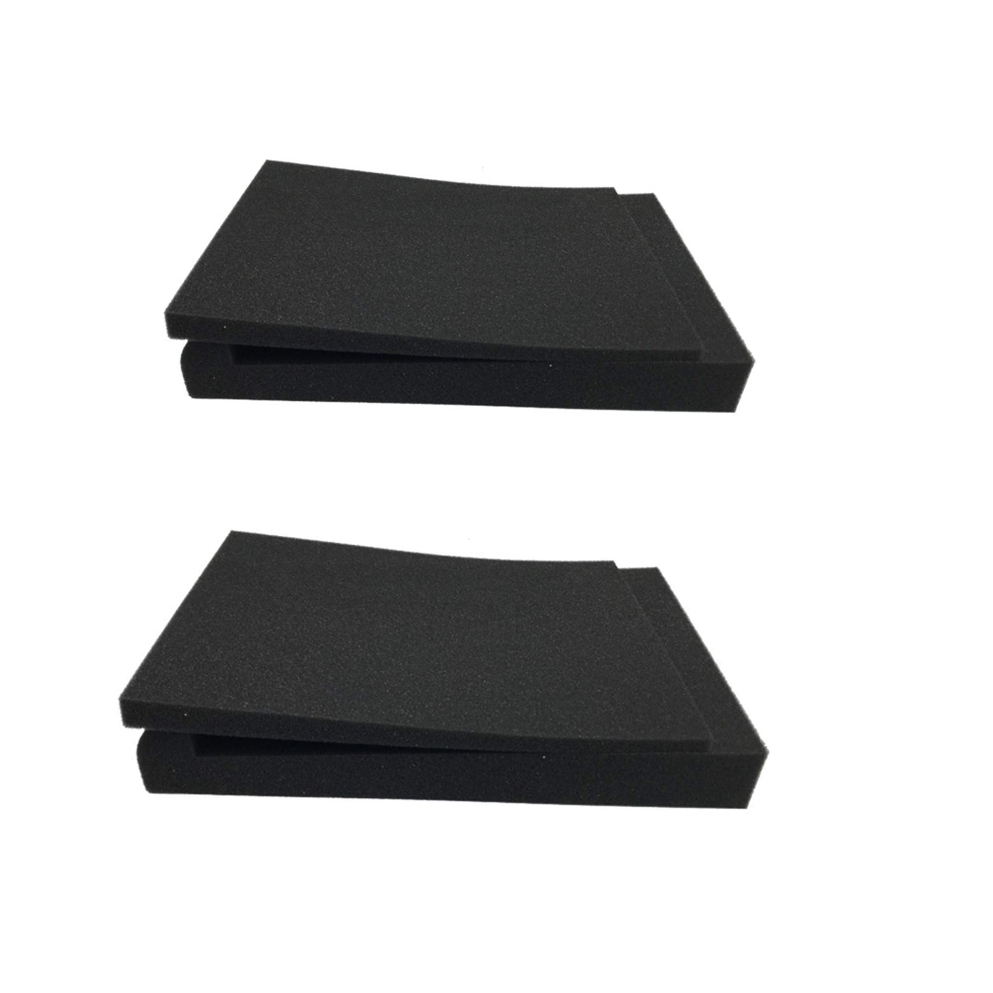 Studio Monitor Speaker Acoustic，2 Pack foam isolation pad，High density acoustic，Foam speaker isolation pad，Speaker Base