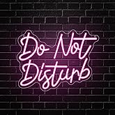 RuCvixkt Do Not Disturb Neon Signs for Wall Decor, Busy Neon Sign USB Powered Light for Bedroom Game Room Hotel Office Business Meeting Decoration