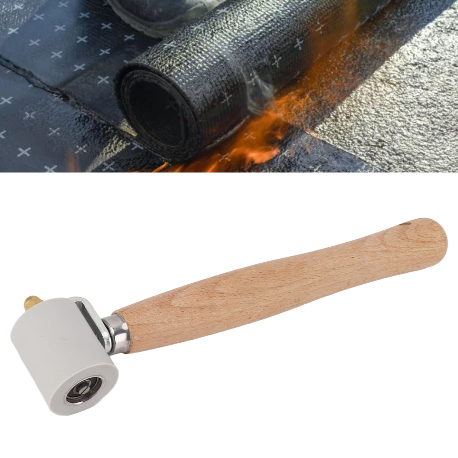 Zerodis Professional Silicone Seam Roller 45mm Handheld Seam Roller Ideal for PVC Welding Ensure and Strong Seams