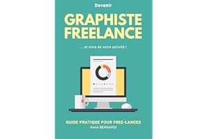 Devenir graphiste freelance et en vivre, avec la loi des 80/20 ! (French Edition)
