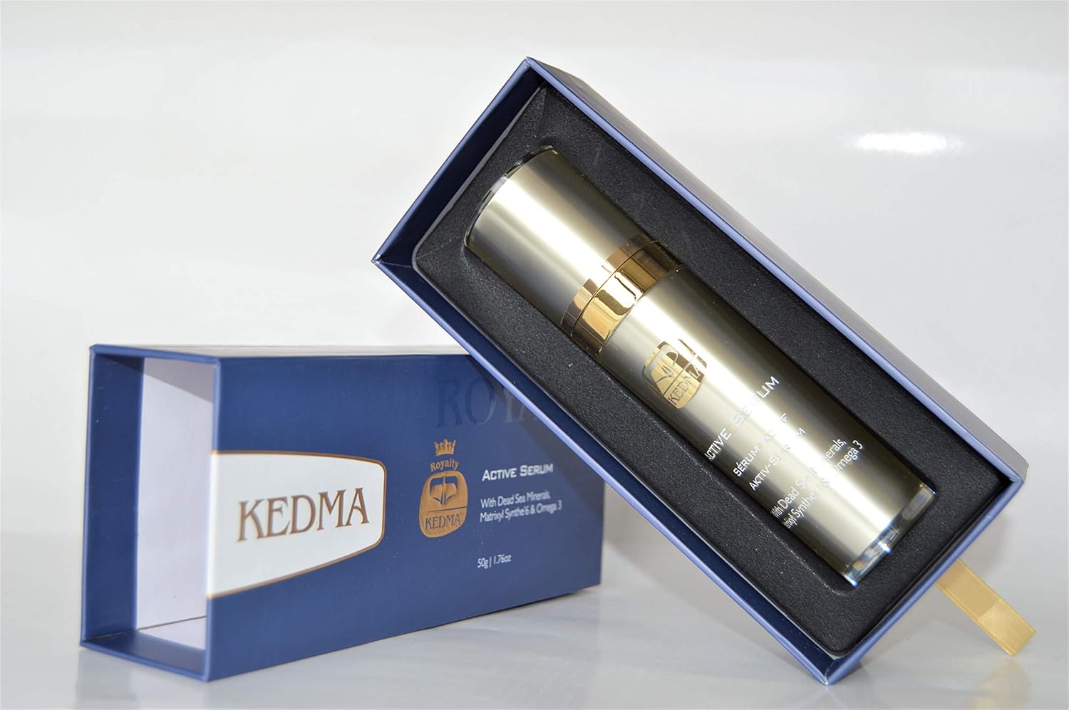 Kedma - Active Serum with Dead Sea Minerals and Antioxidant Vitamins - Hydration and Firmness - 50g, White, 50 ml (Pack of 1) - Image 3