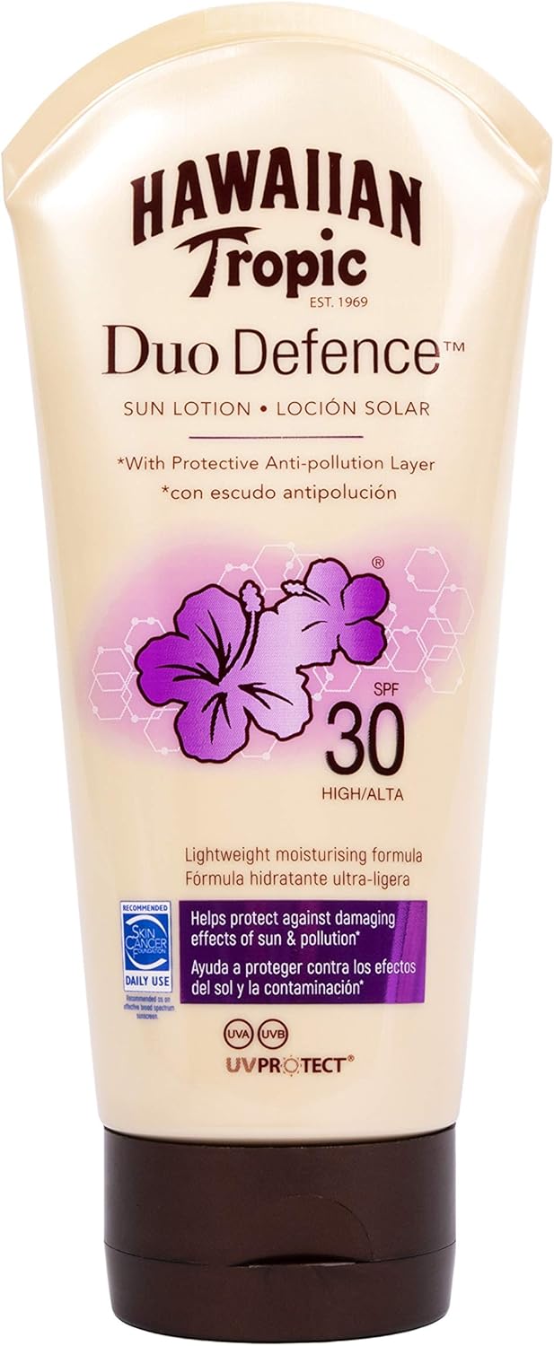 hawaiian tropic duo defence face
