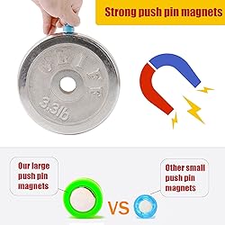 MIN CI Large Push Pin Strong Magnets for