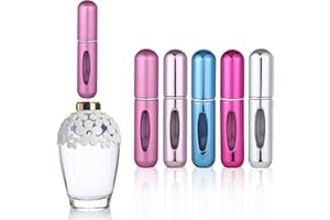 MDDRUIQI Perfume Travel Refillable-Perfume Atomizer Bottle Portable,Travel Size,Scent Pump Case,Mini Travel Perfume Spray Bot