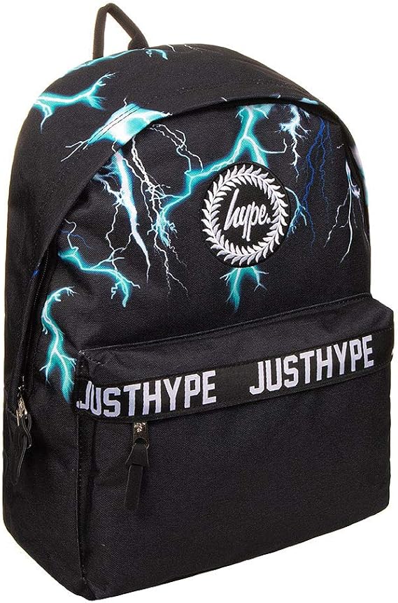 HYPE BAGS Blue Lightning Backpack Amazon.co.uk Clothing