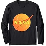 nasa hoodie orange