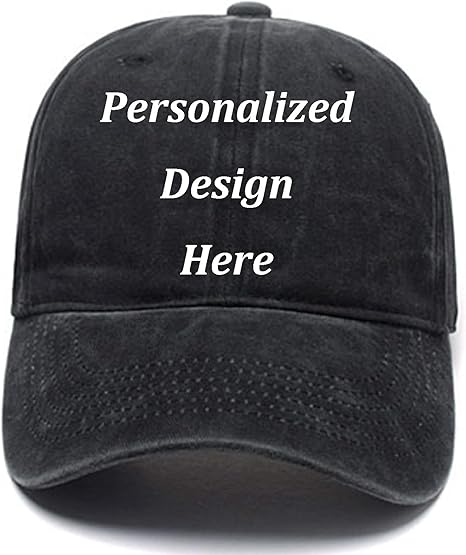 personalized sports hats