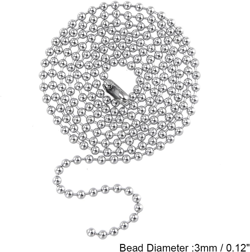 Uxcell Pull Chain Extension Ceiling Fan Beaded Chain Ornaments