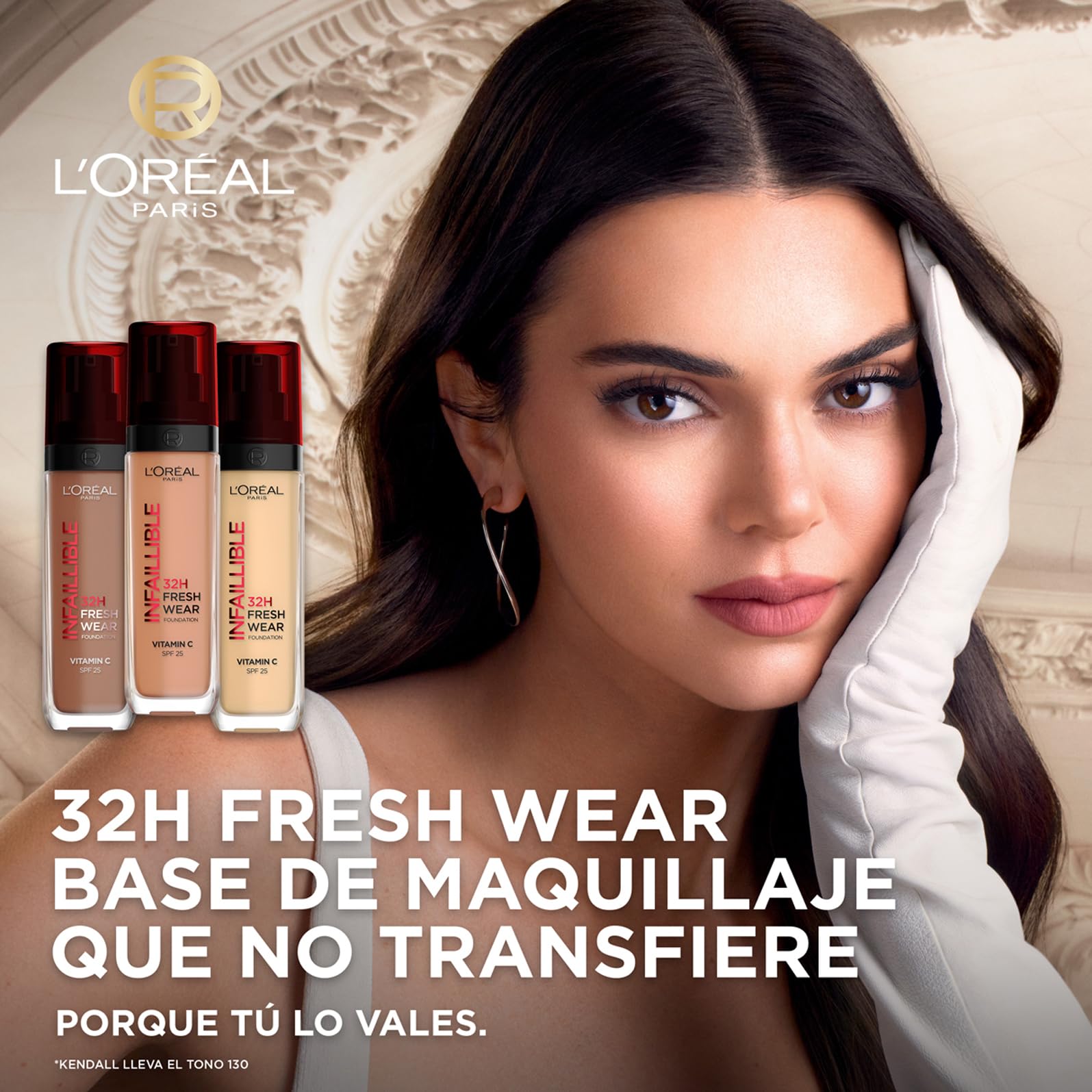 L'Oréal Paris Infalible 32H Fresh Wear Base en Polvo 220