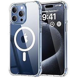 SUCGLES for iPhone 15 Pro Case with MagSafe