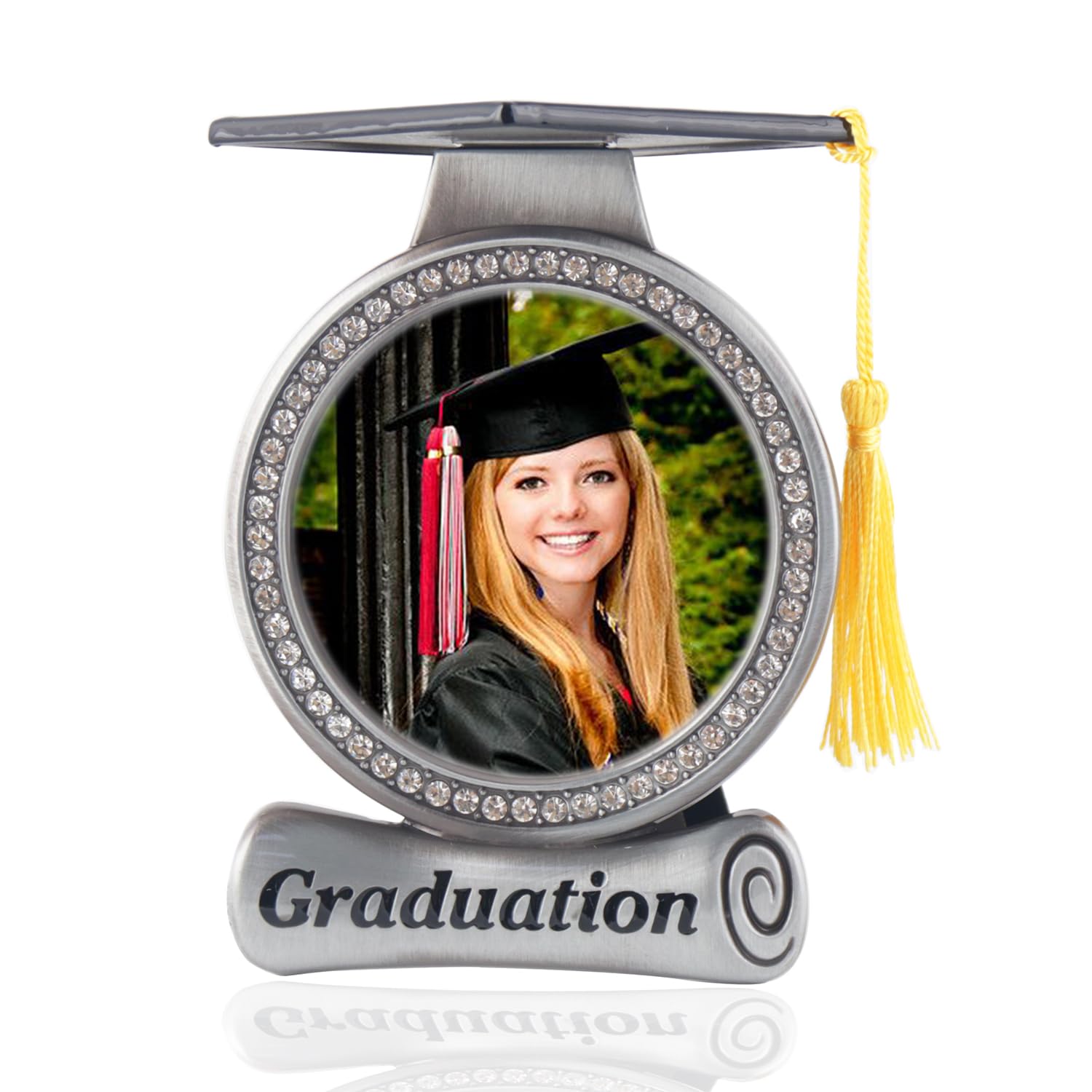 LASODY Graduation Picture Frame-Graduation Decoration 2025,Graduation Gifts for Him and Her,2025Tassel Graduation Photo Frame