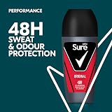 Sure Men Original Roll On Deodorant 48hr Protection MotionSense 50ml Pack of 6 view 3